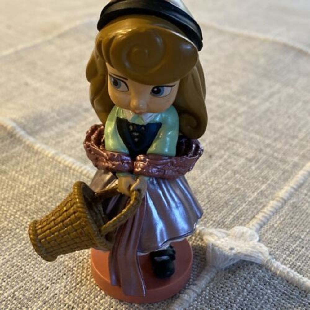 Disney Animators Aurora Sleeping Beauty Baby Toddler Figure Figurine Cake Topper